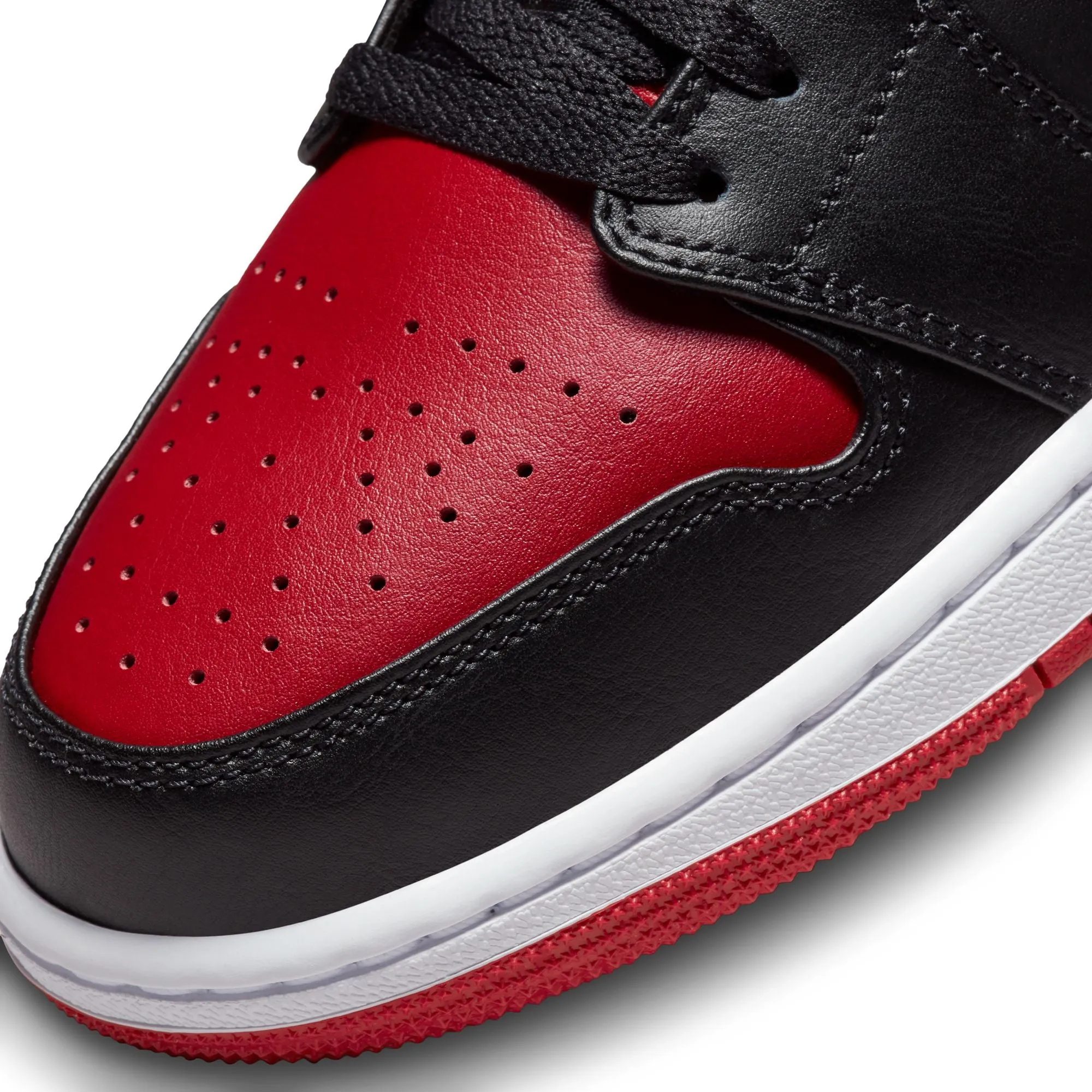 Air Jordan 1 Low (Black/Gym Red-White)