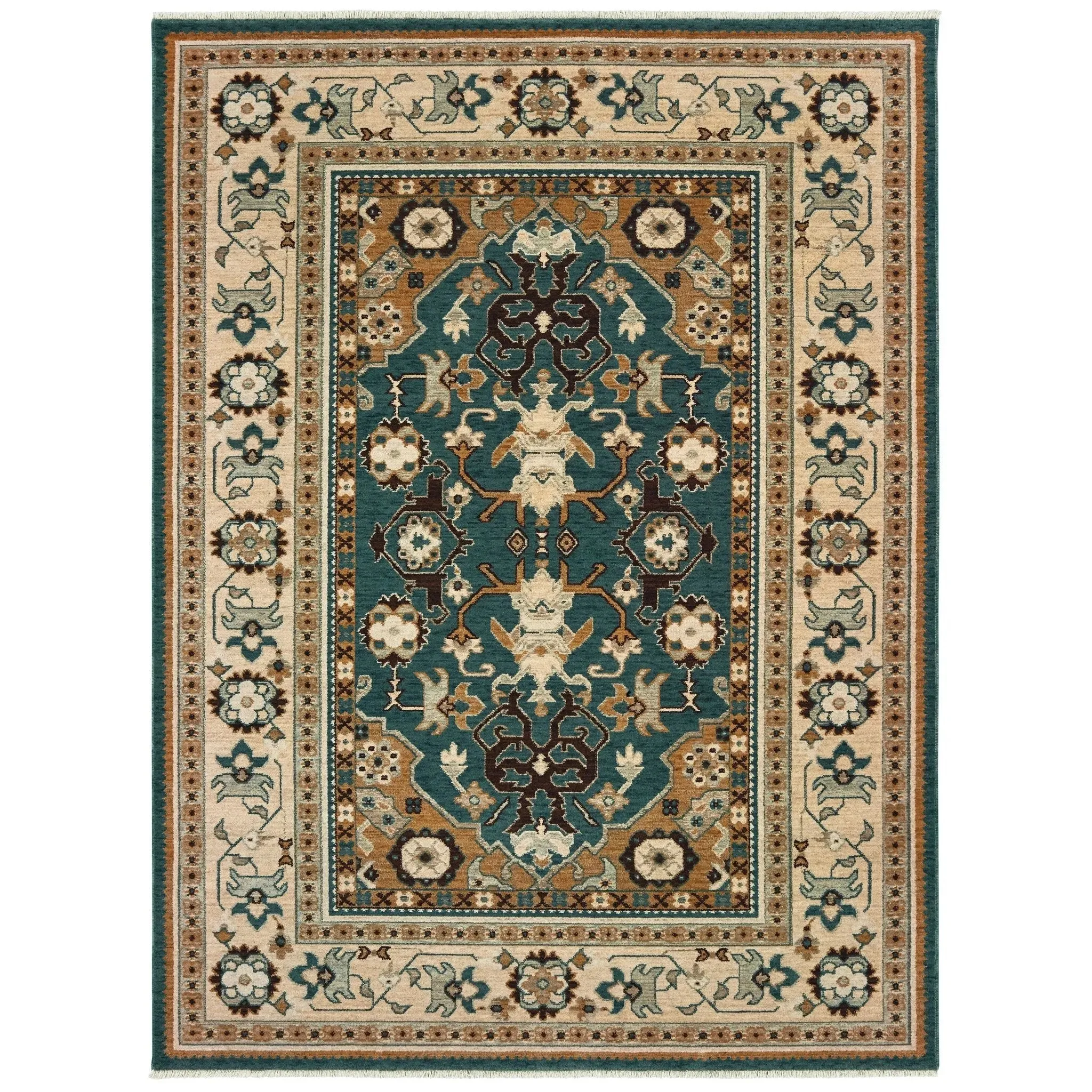 Anatolia 5502L Teal Sand Rug