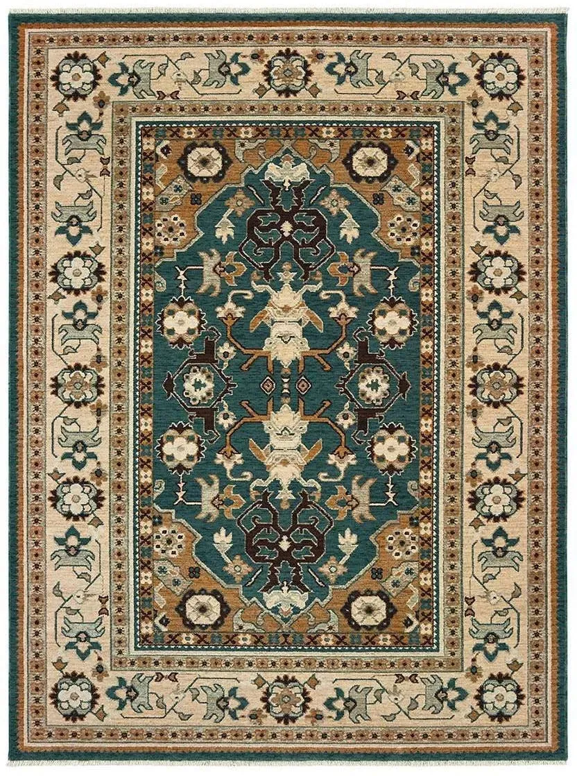 Anatolia 5502L Teal Sand Rug