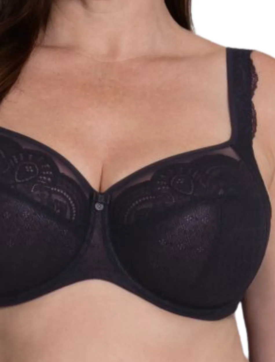 Anita Rosa Faia Selma Big Cup with Underwire Bra, Black | Black Rosa Faia Selma Underwired Bra | Black Selma Big Cup Bra