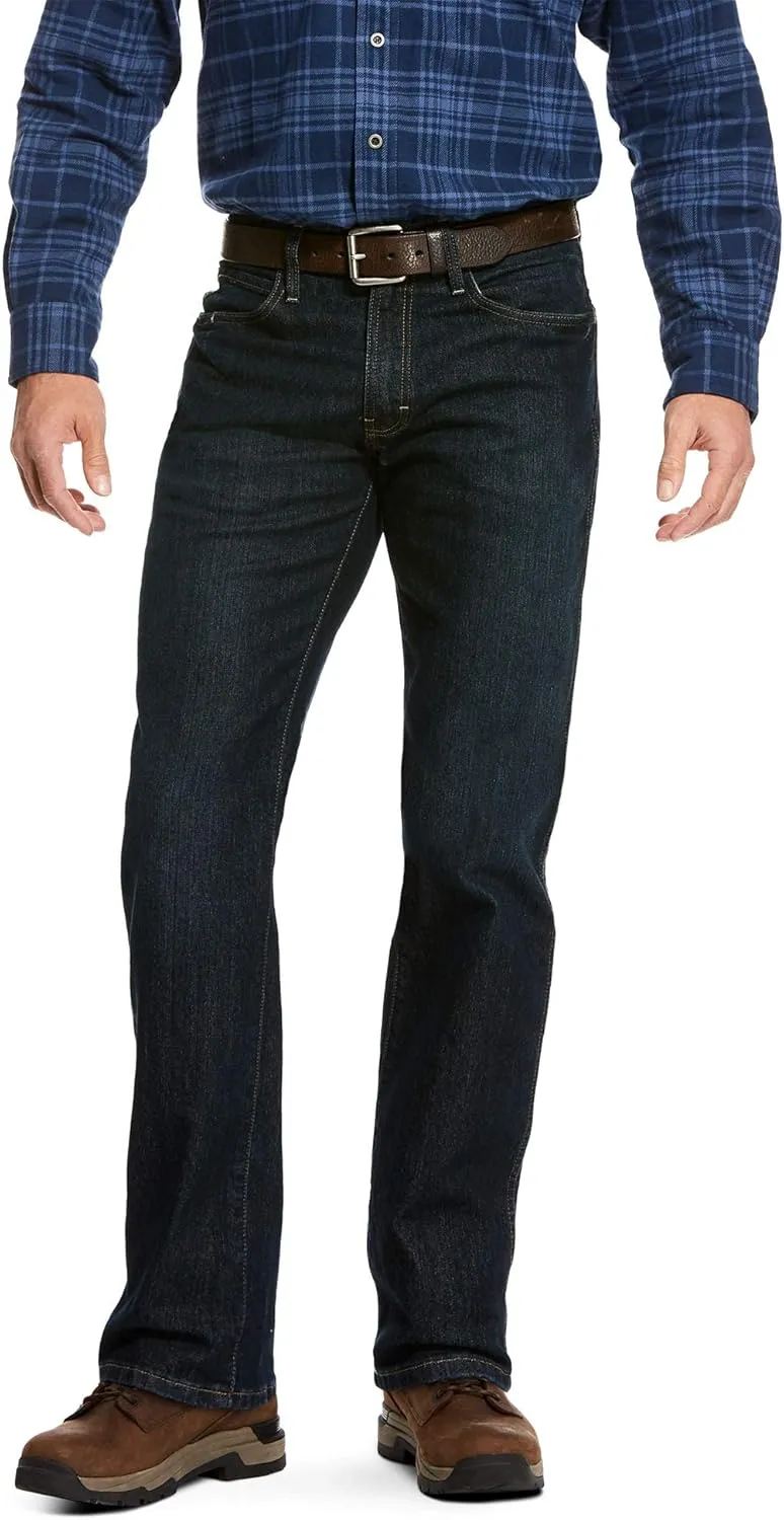 ARIAT Men's Rebar M4 Stretch Canvas 5 Pocket