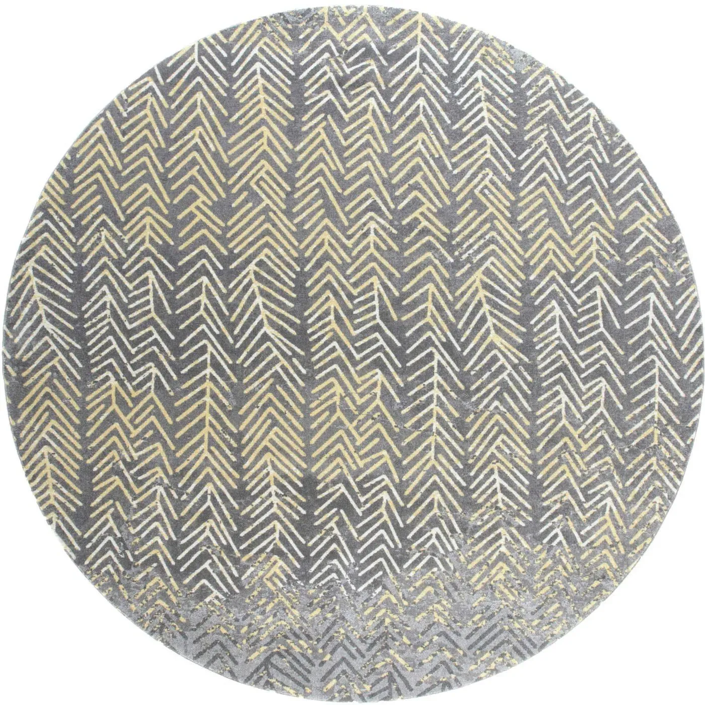 Bleecker 6173604F Grey/Yellow Rug