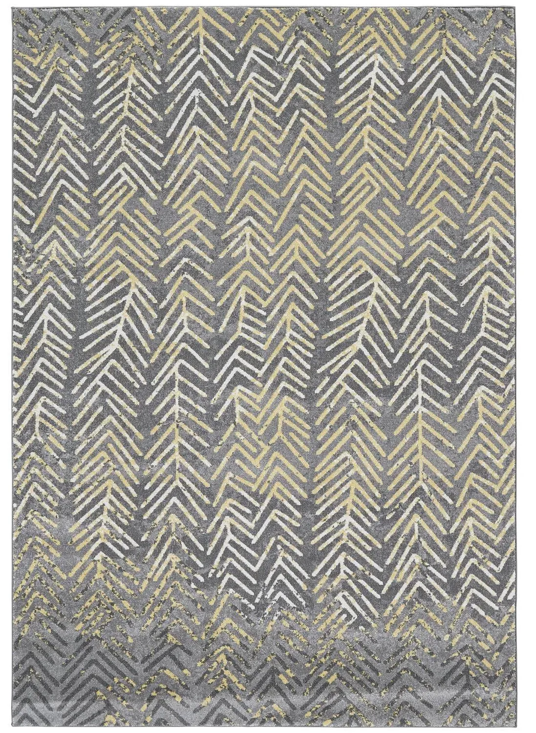 Bleecker 6173604F Grey/Yellow Rug