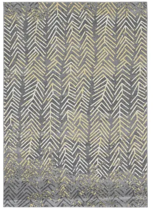 Bleecker 6173604F Grey/Yellow Rug
