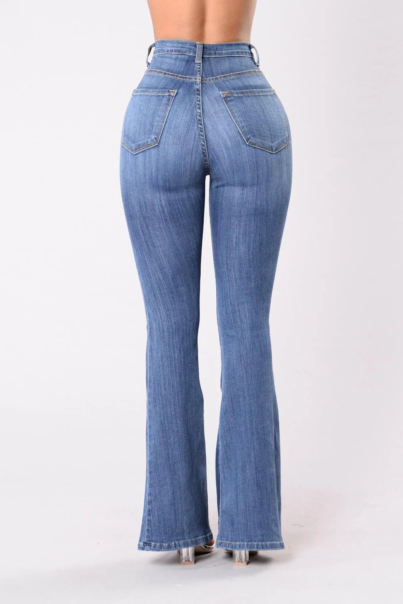 Calça Jeans Modeladora Flare Cintura Perfeita