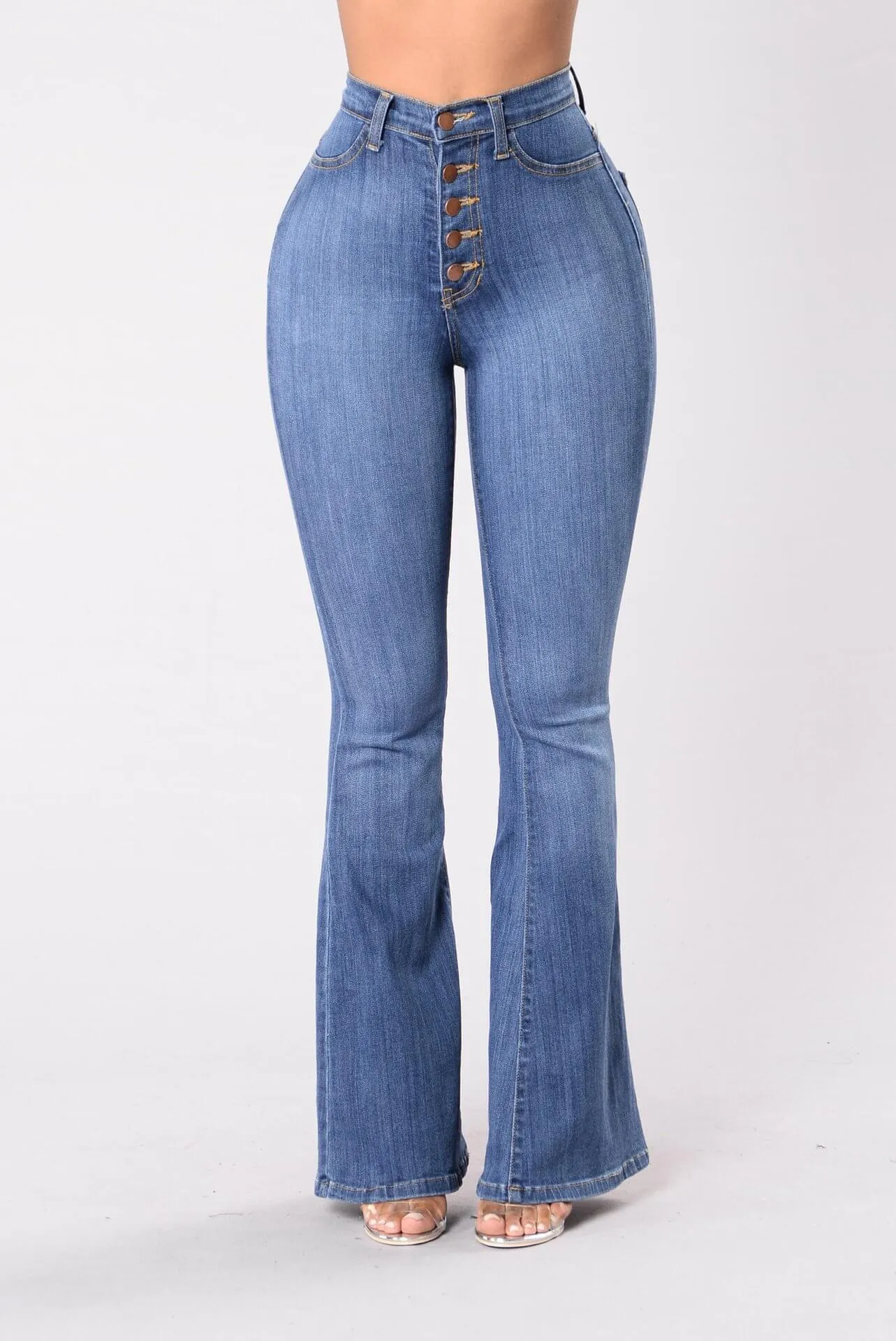 Calça Jeans Modeladora Flare Cintura Perfeita