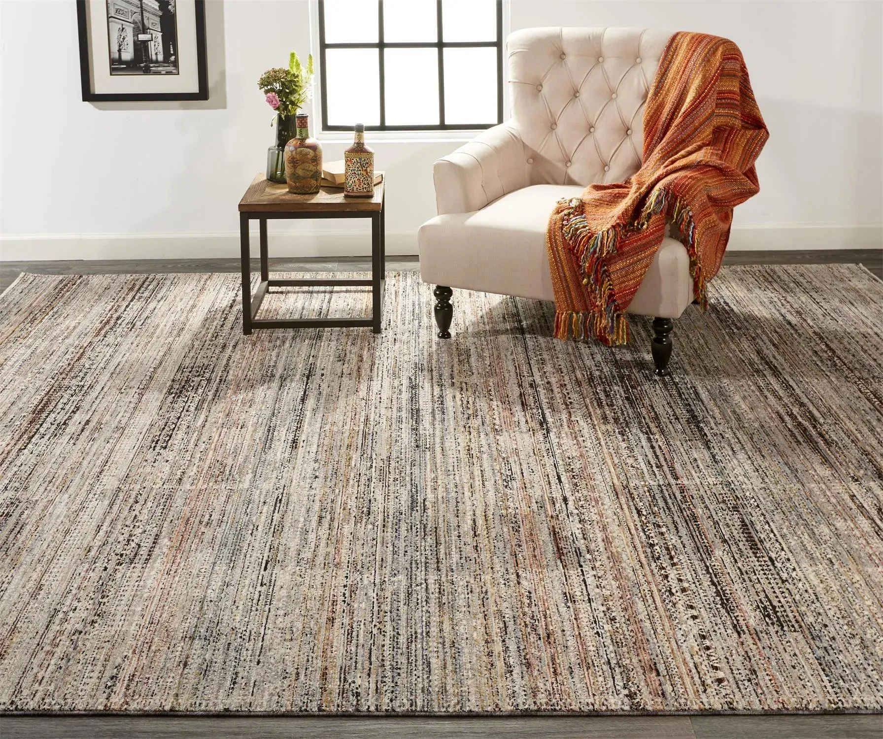 Caprio 9203959F Ivory/Grey Rug