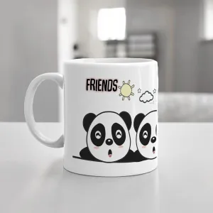 Cartoon Tea Coffee Cups for Panda Lover