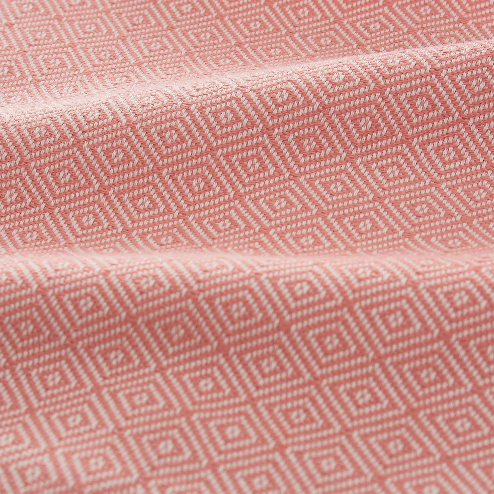Cesme Hammam Towel [Papaya/White]