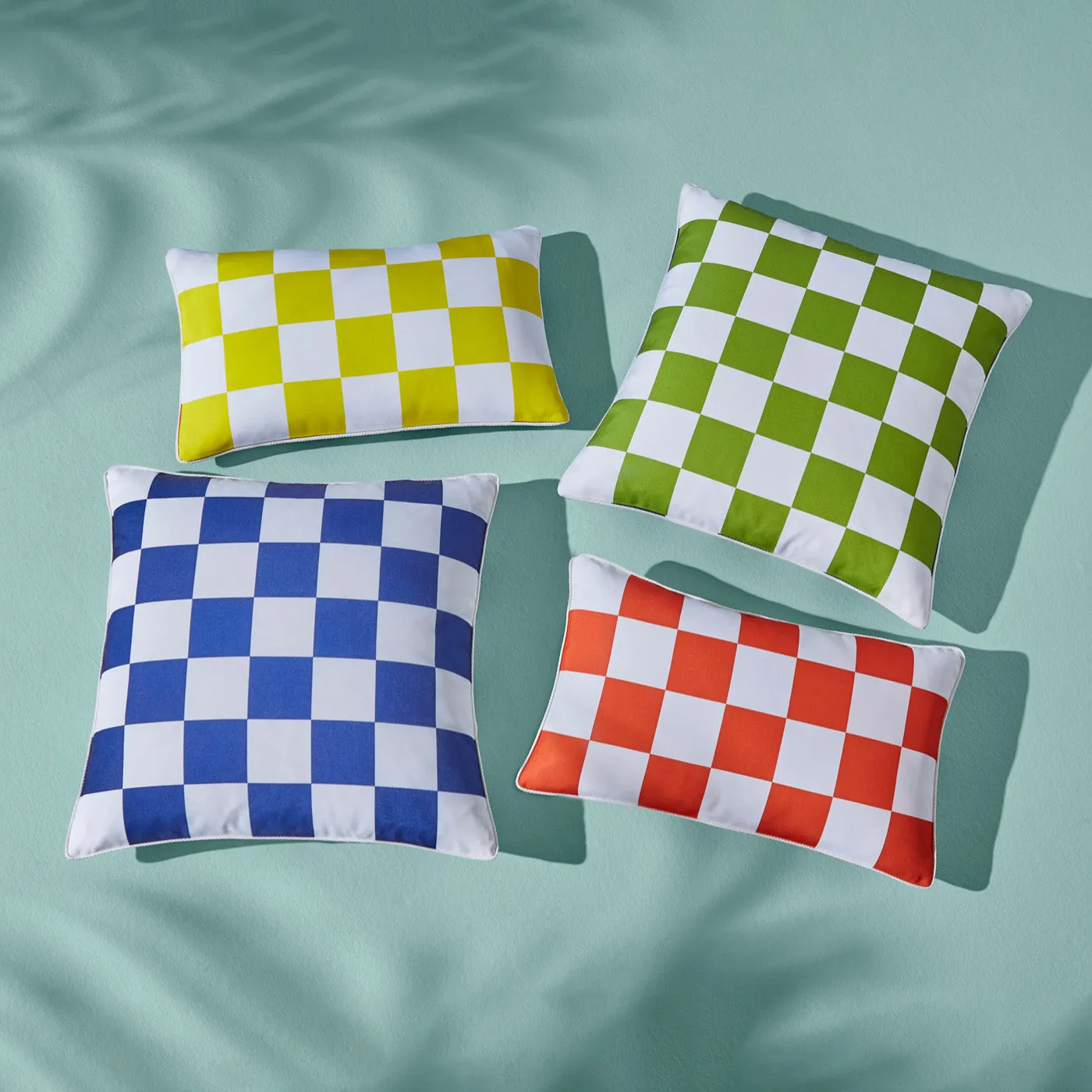 Checkerboard Square Outdoor Cushion