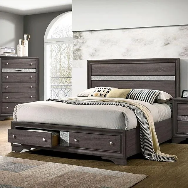 Chrissy Gray E.King Bed