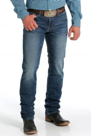 CINCH JESSE ARENAFLEX - MEN'S SLIM FIT DARK STONEWASH JEANS