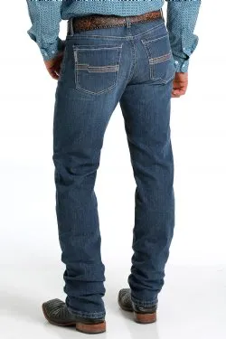 CINCH JESSE ARENAFLEX - MEN'S SLIM FIT DARK STONEWASH JEANS
