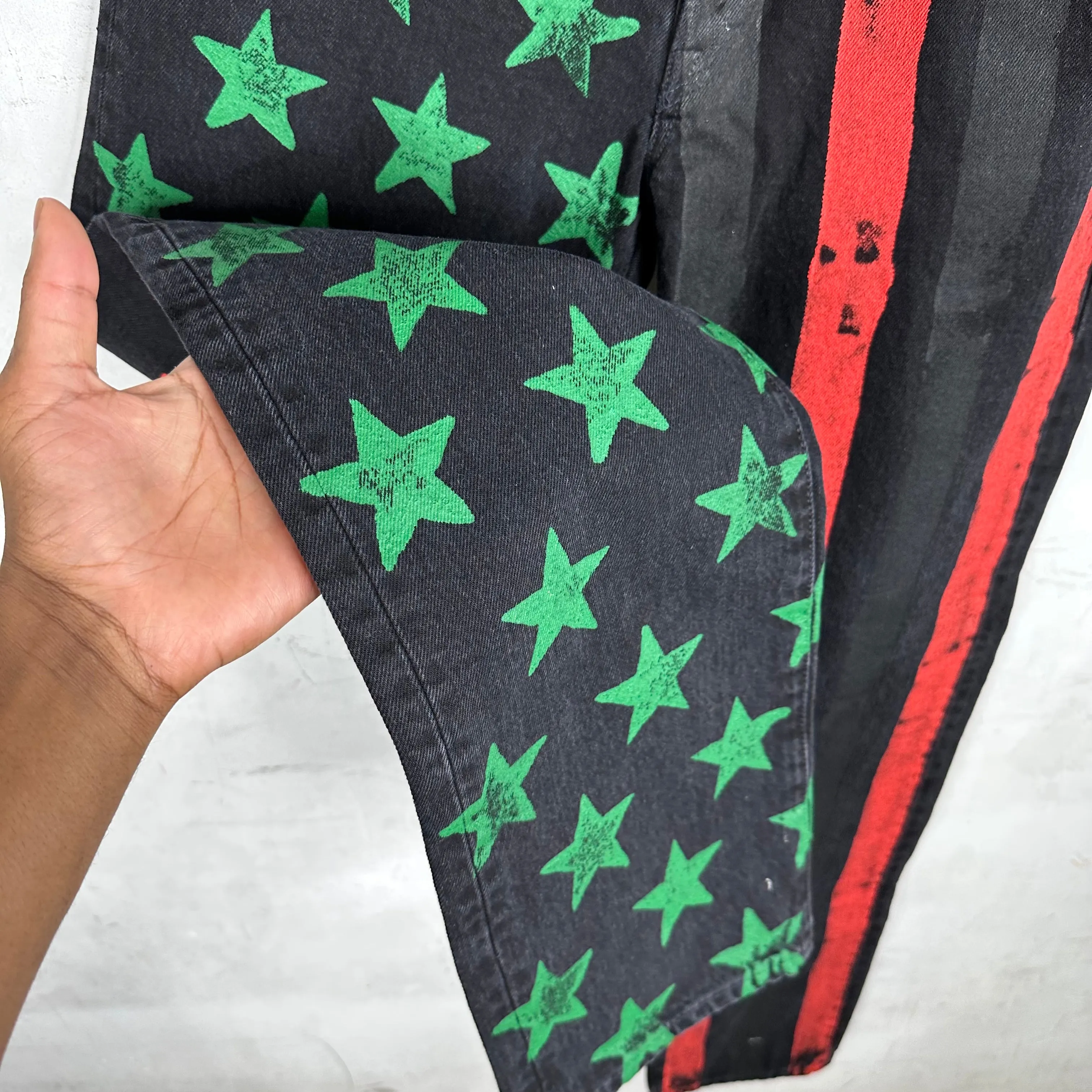 Denim Tears x CPFM Flag Denim