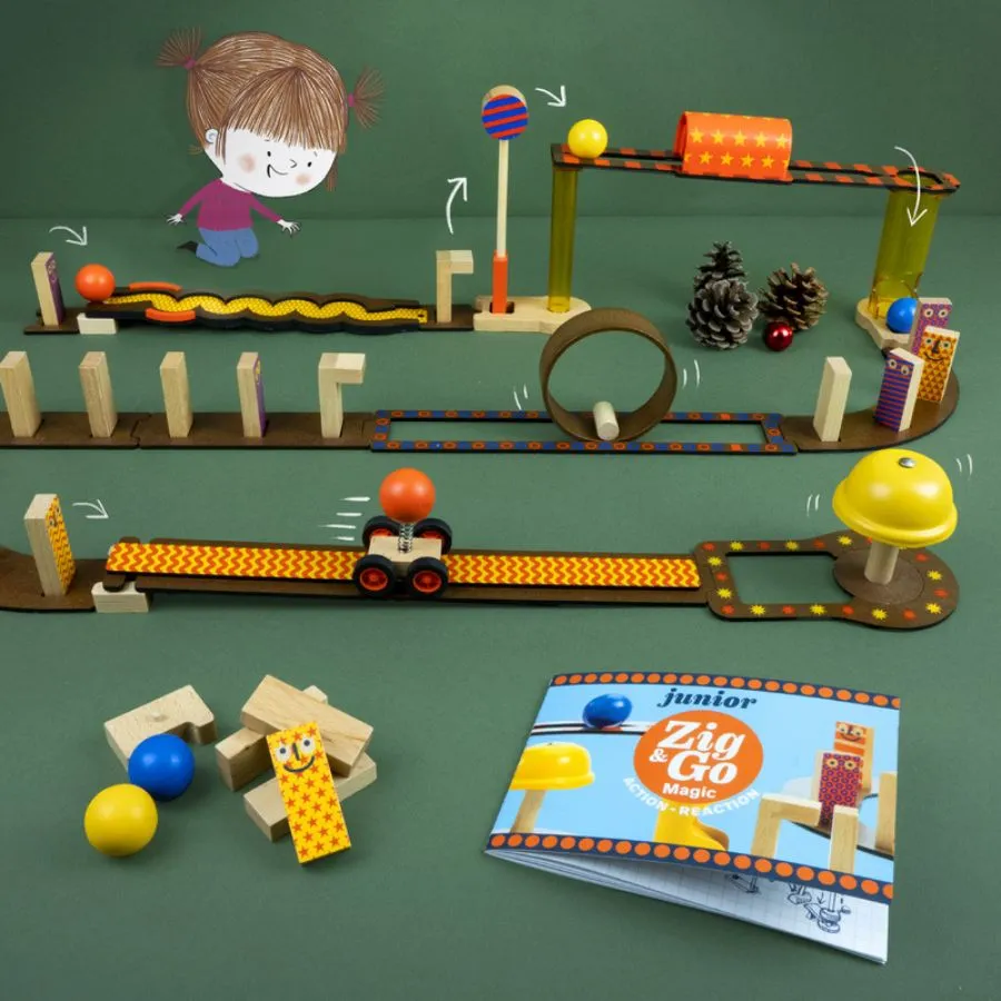 Djeco - Zig & Go Junior 42 piece Magic Set