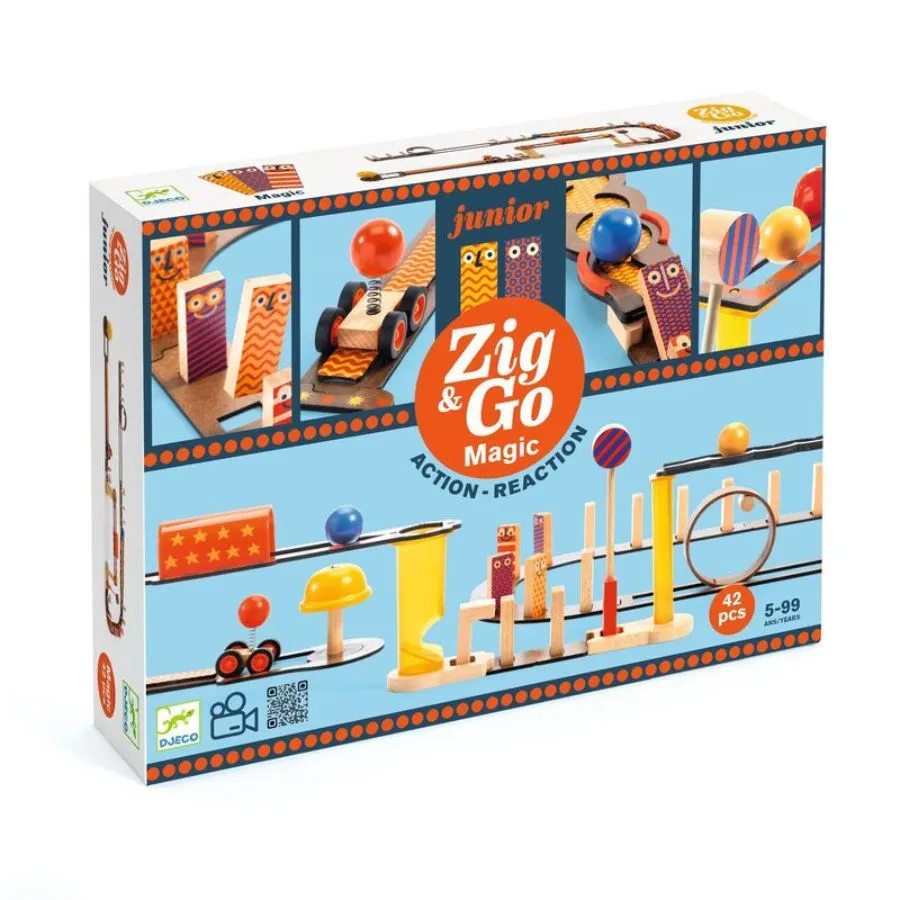Djeco - Zig & Go Junior 42 piece Magic Set