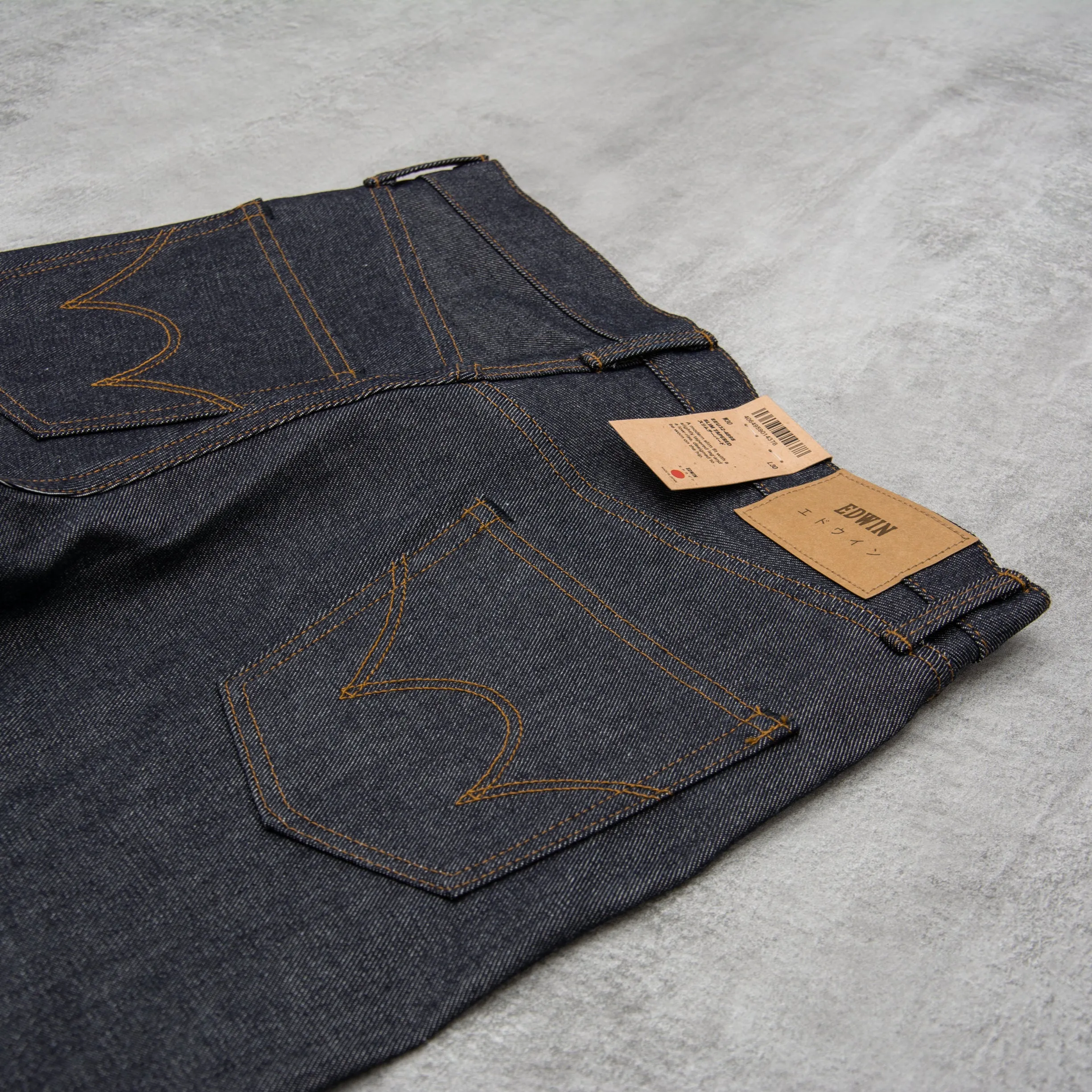Edwin Slim Tapered Jeans Yoshiko Left Hand - Blue Unwashed
