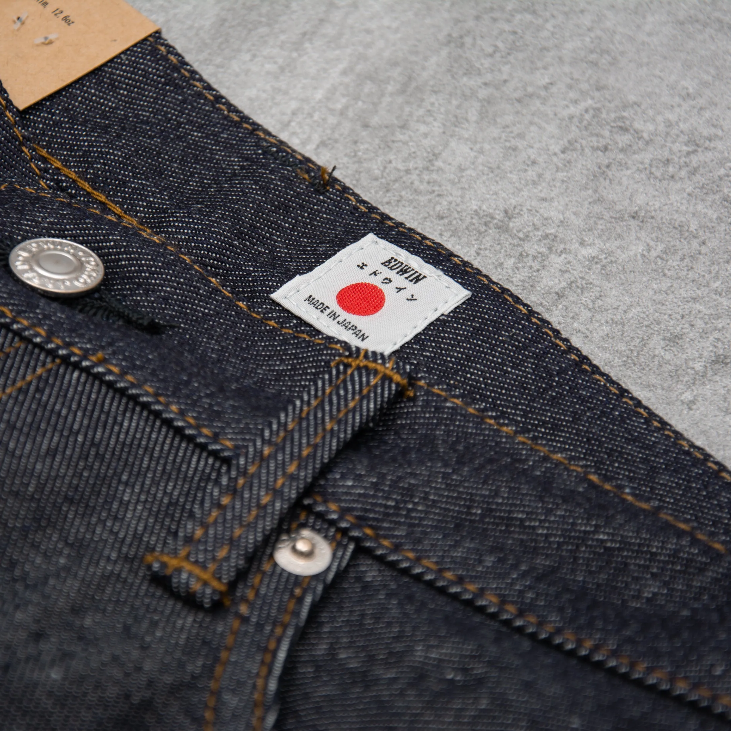 Edwin Slim Tapered Jeans Yoshiko Left Hand - Blue Unwashed