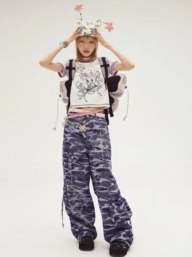 Elf Print Totem Jeans【s0000008216】
