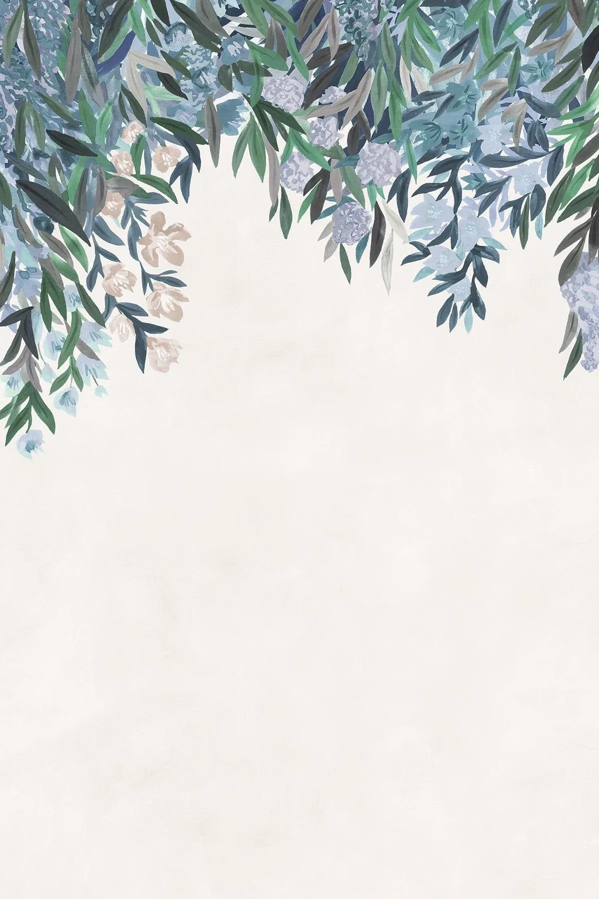 Floral Sky Blue