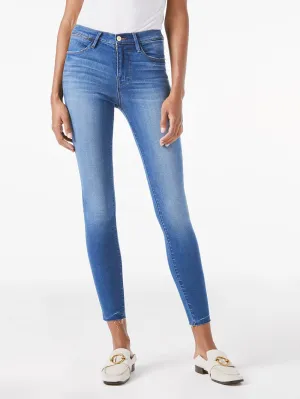Frame - Le High Skinny Raw Edge in Ambrose