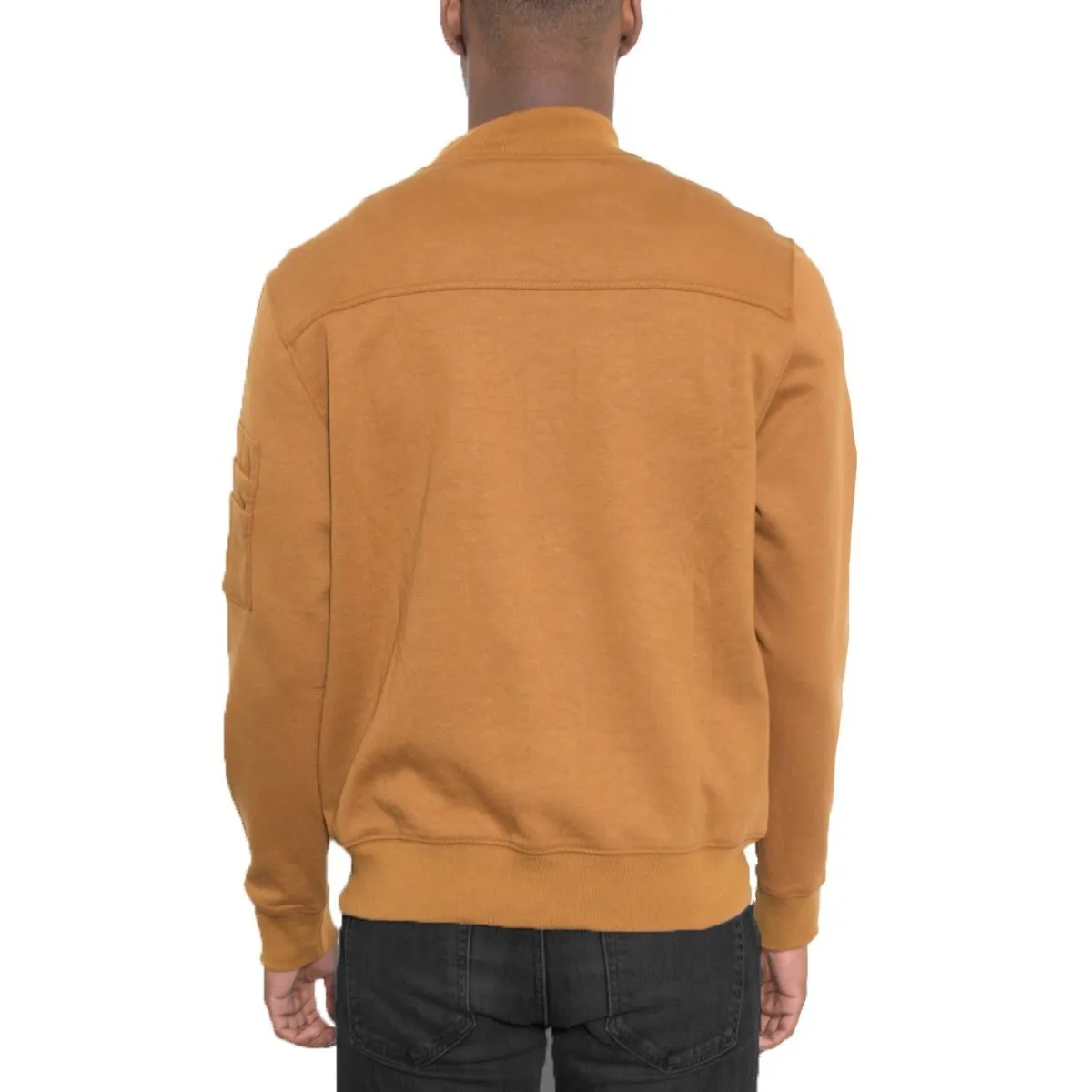 Ginger Dual Pocket Bomber Jacket