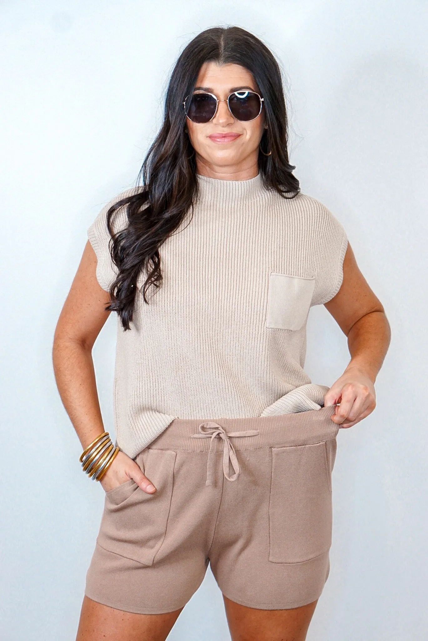 Going Viral Shell Knit Setpp