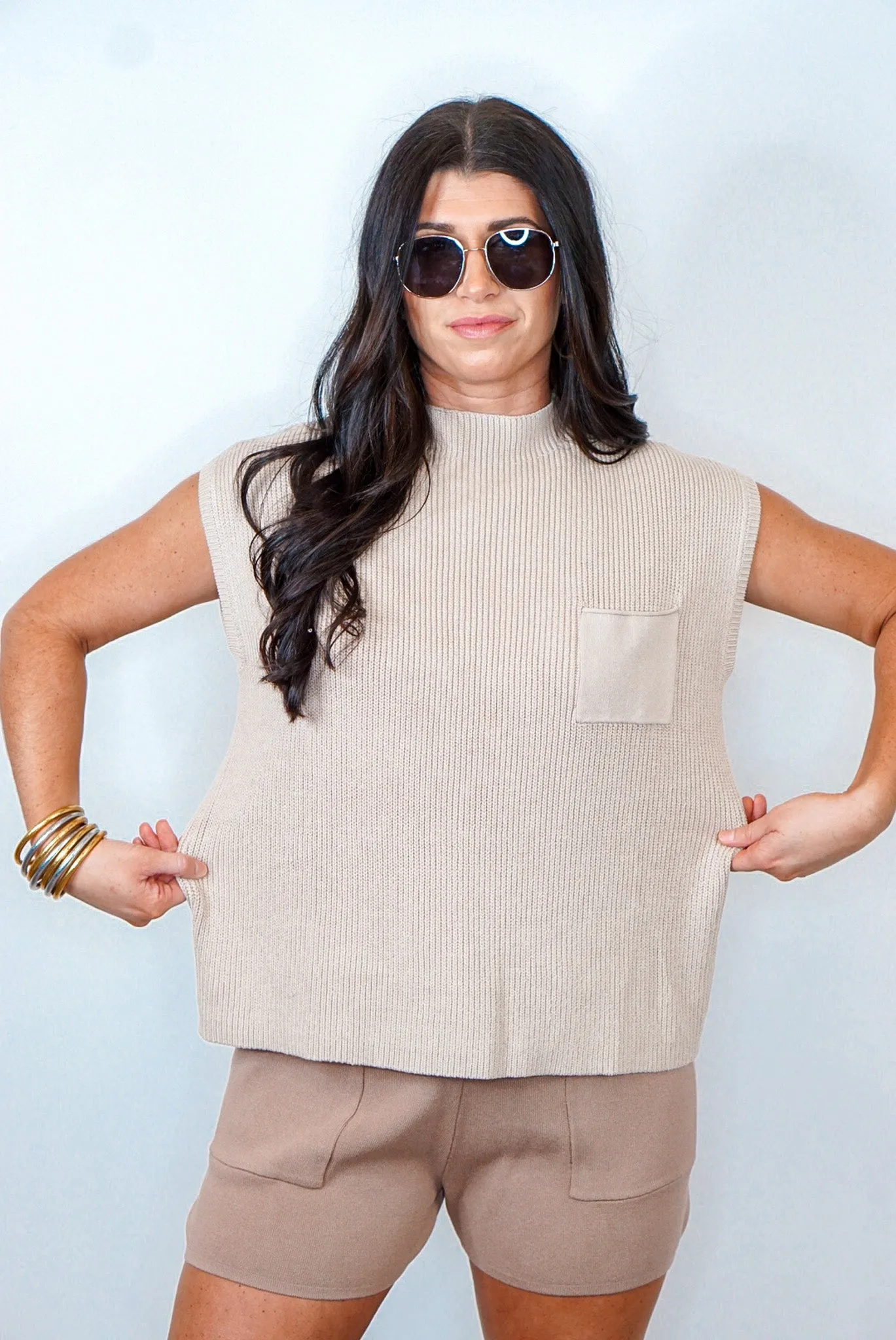 Going Viral Shell Knit Setpp