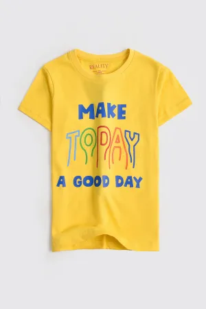 Good Vibes Yellow T-Shirt
