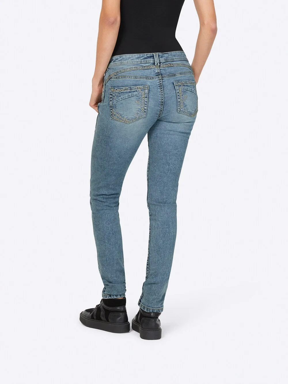 Heine slim fit jeans, blue