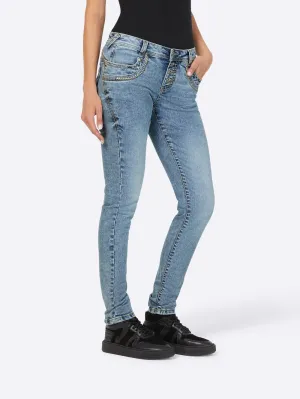 Heine slim fit jeans, blue