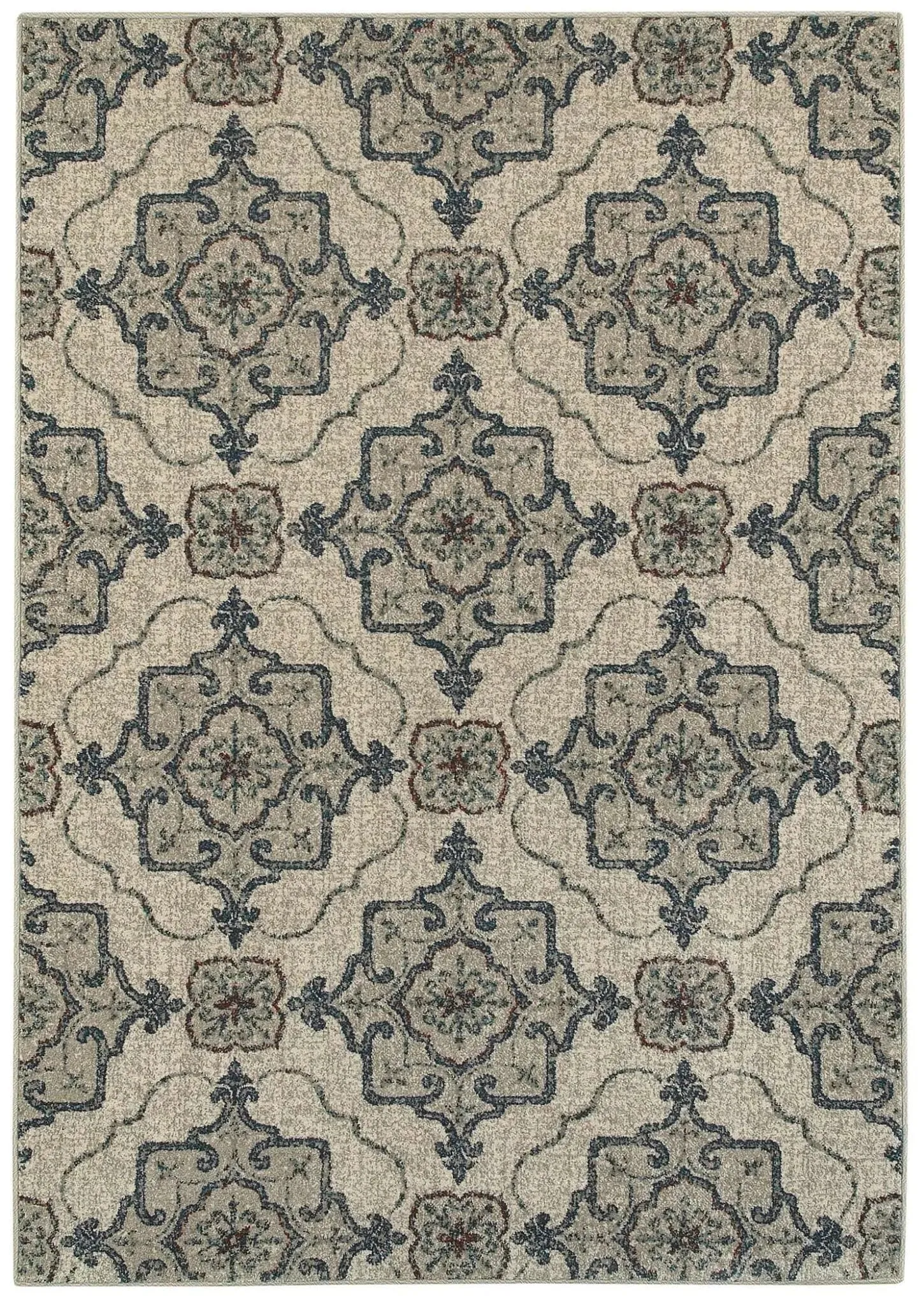 Highlands 6677A Beige/ Grey Rug
