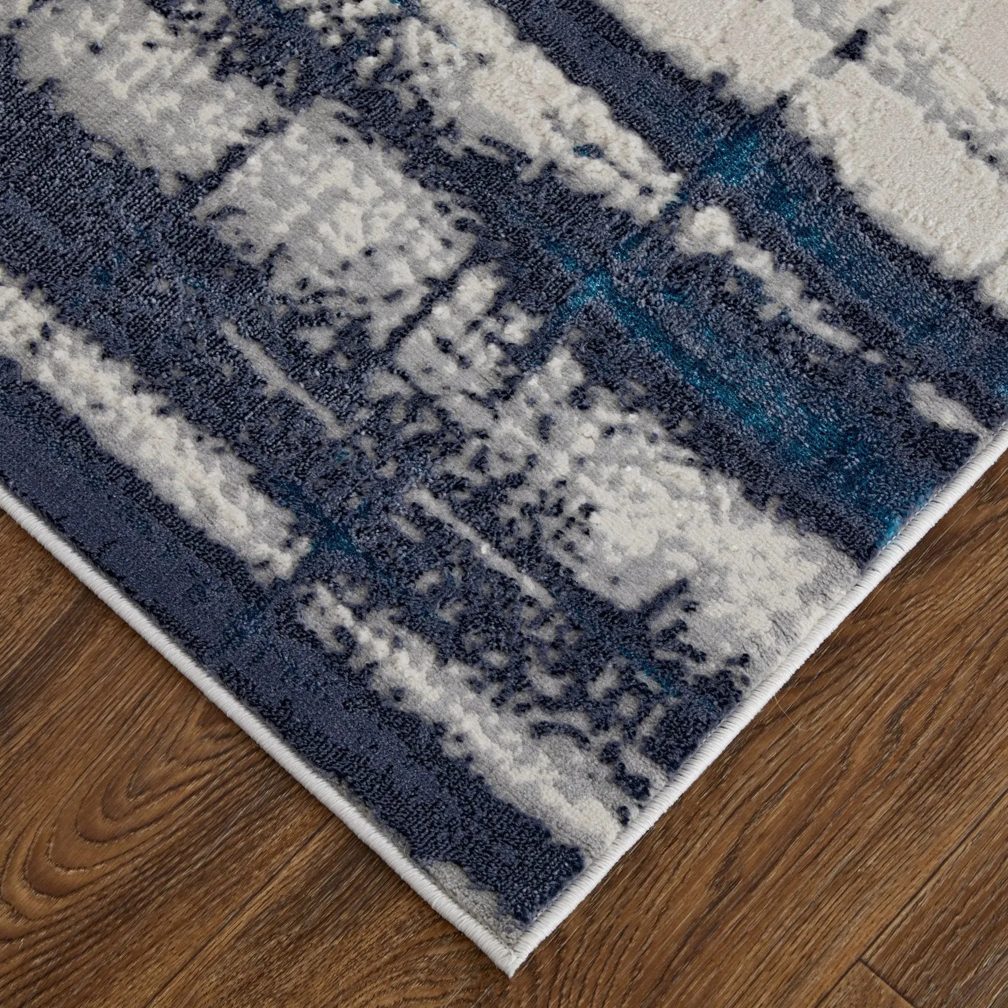 Indio IND39GZF Ivory/Blue Rug