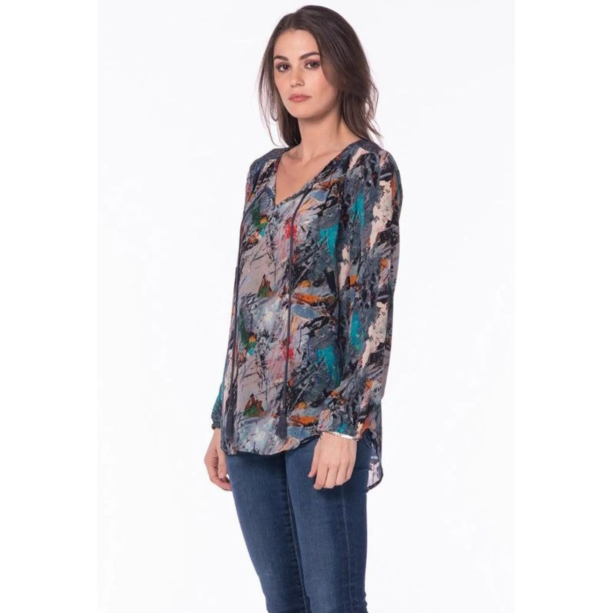 Janessa Oxford Top
