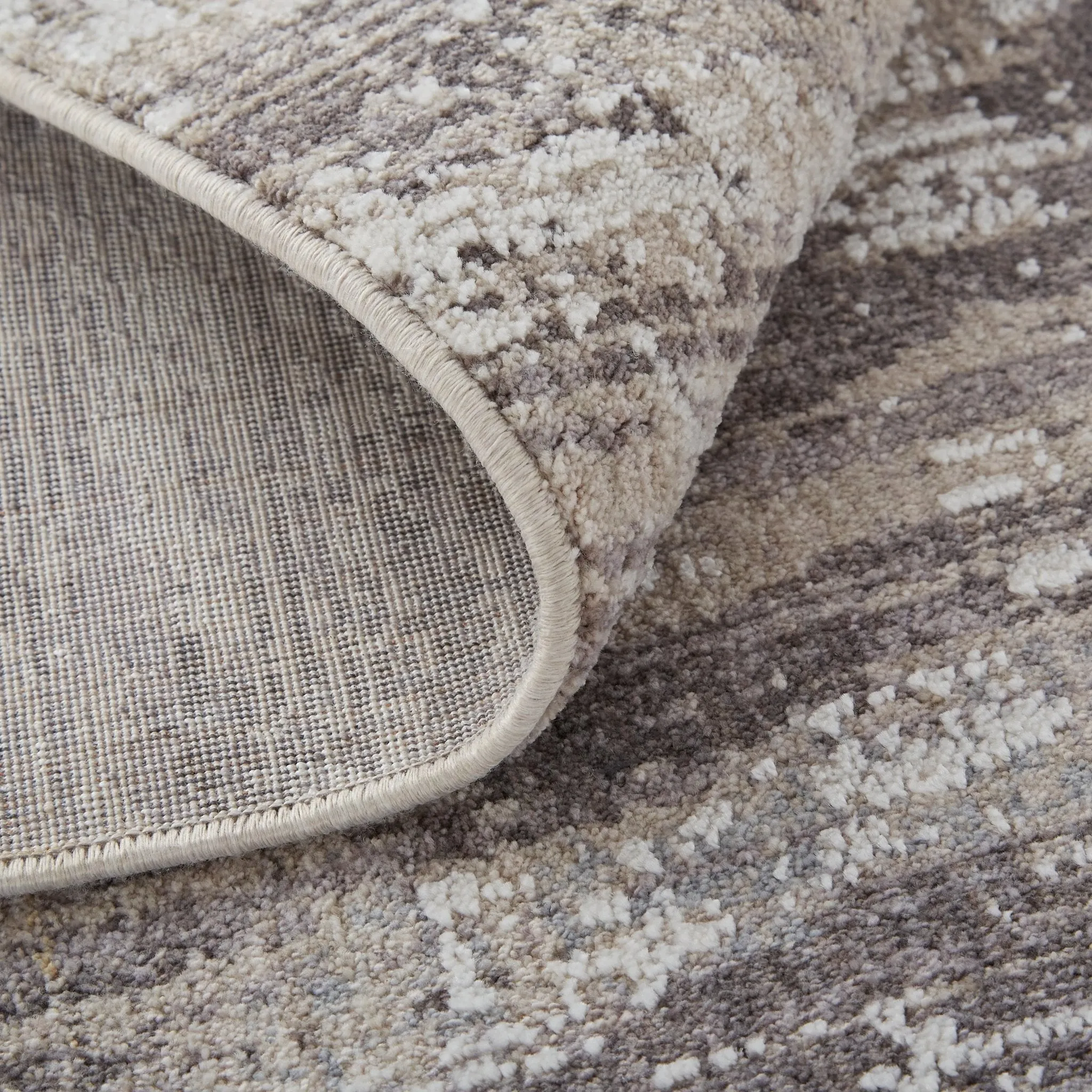 Lennon LEN39FYF Grey Rug
