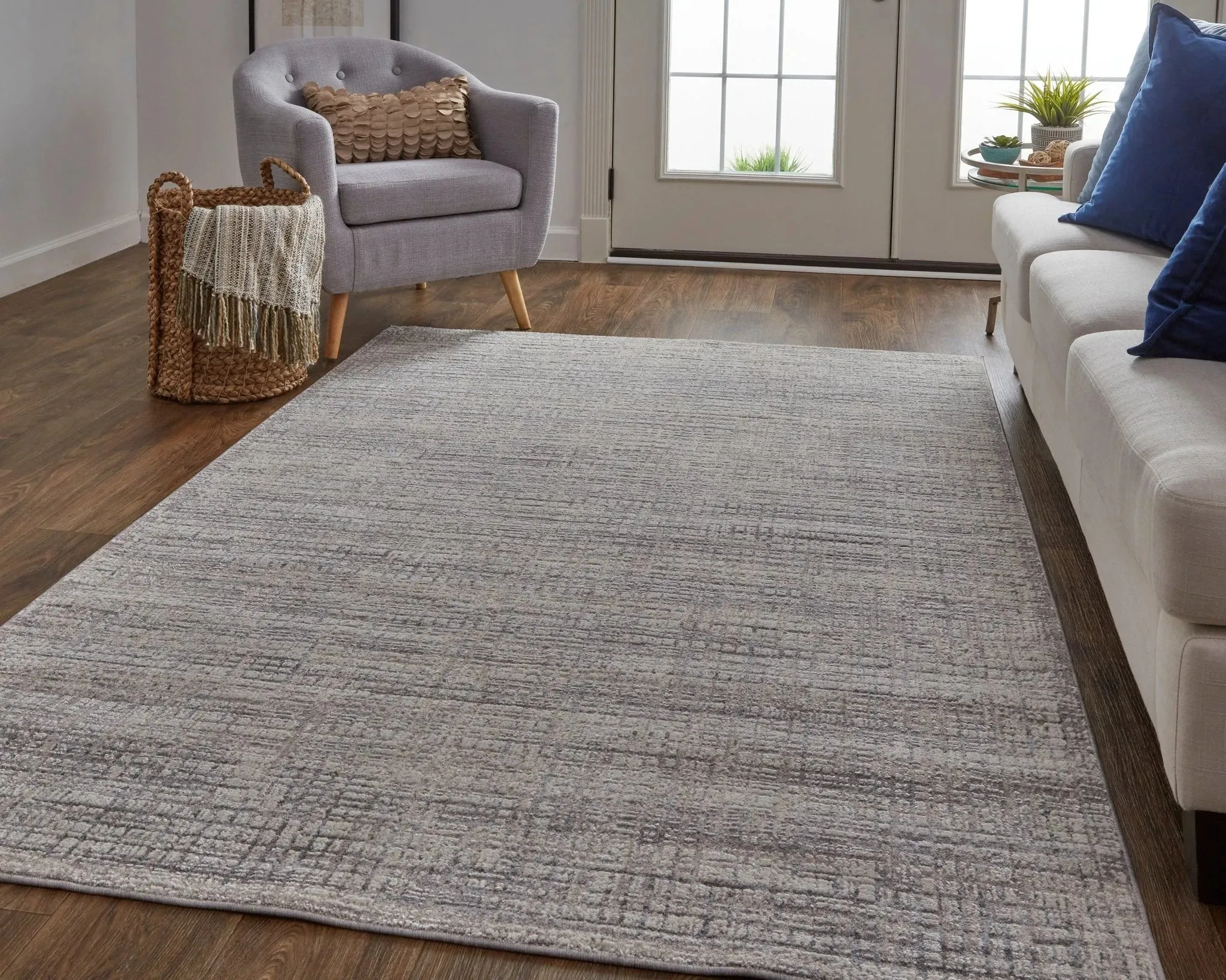 Lennon LEN39G4F Grey/Beige Rug