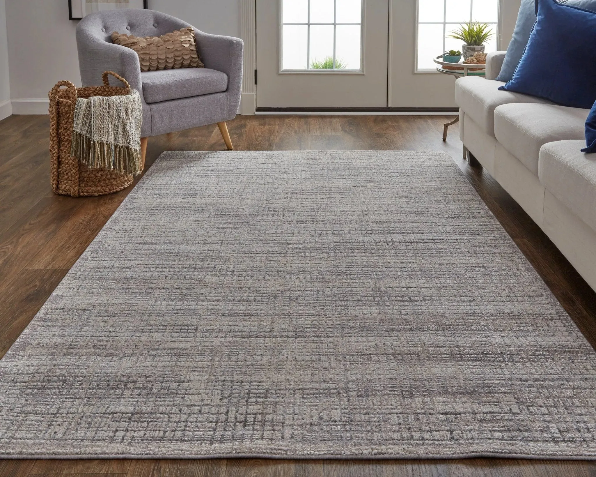 Lennon LEN39G4F Grey/Beige Rug