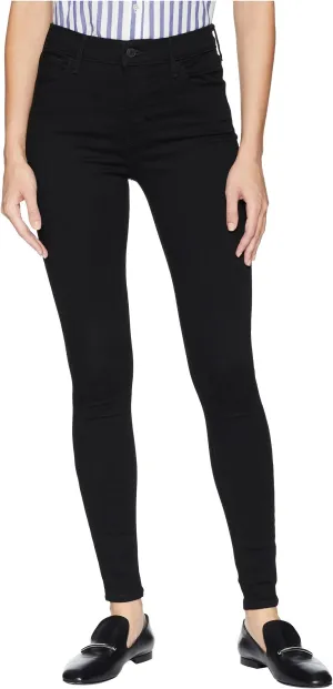 Levi's 720 High-Rise Super Skinny Jeans in Black Squared