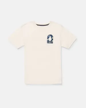 Little Boys Filler Up Short Sleeve Tee - Off White