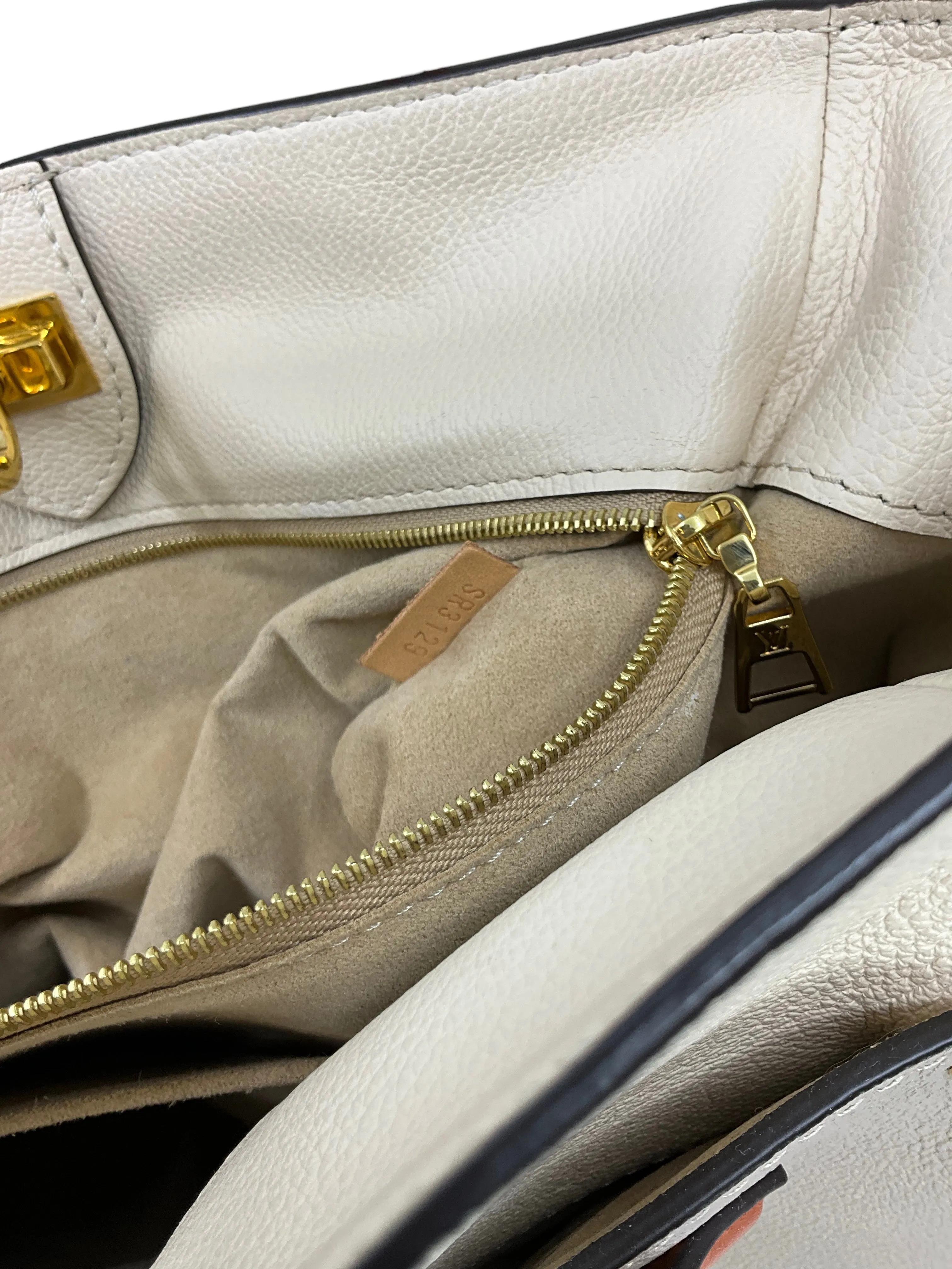 LOUIS VUITTON Calfskin Monogram Tufting On My Side Bag
