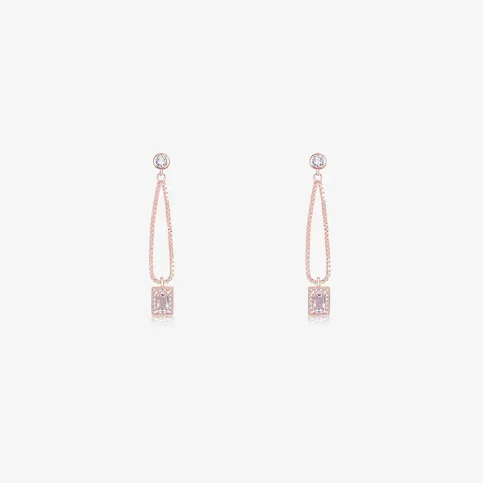 Luxe Stone Drop Earrings