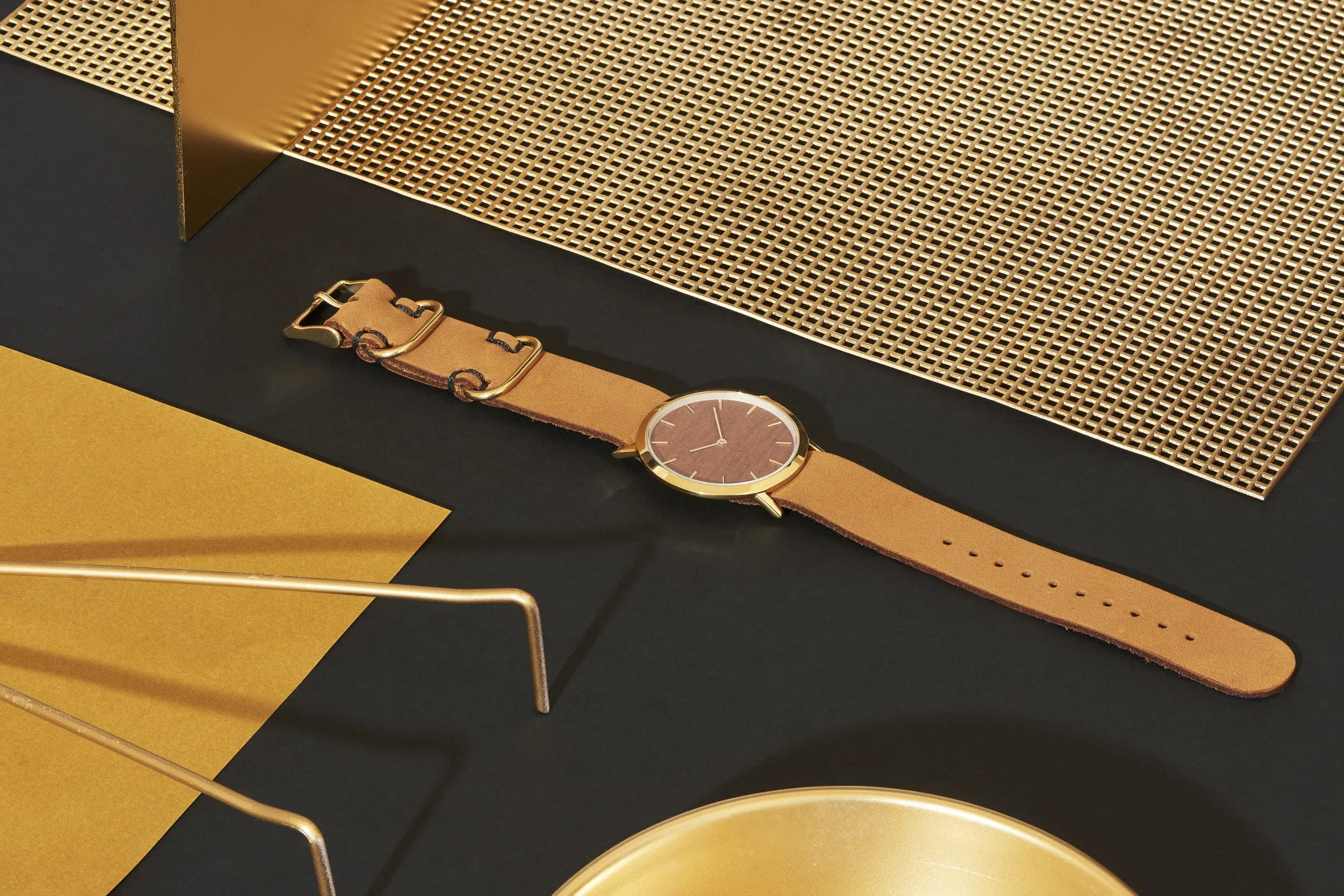 Makore Wood Classic Watch