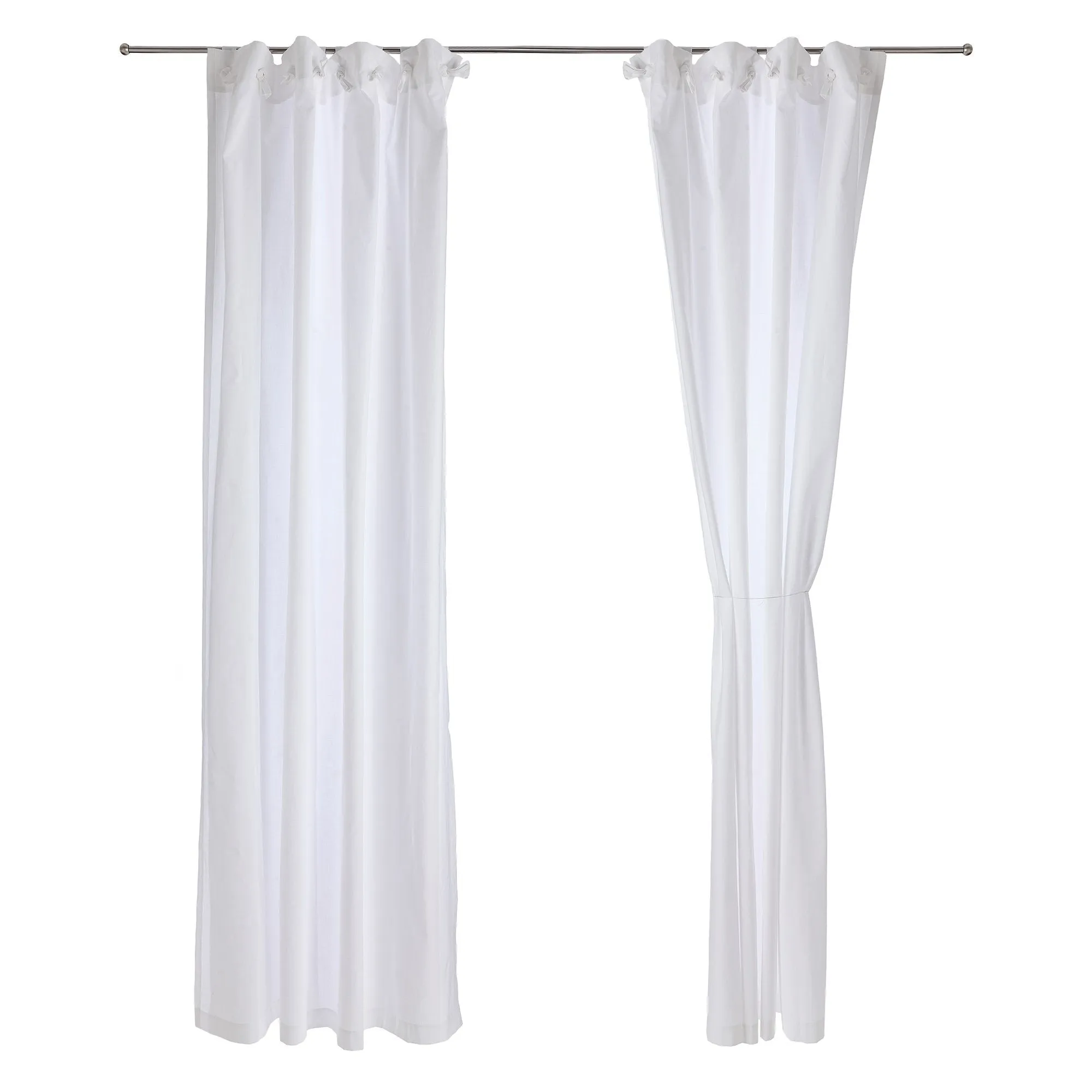Maninho cotton curtain [White]