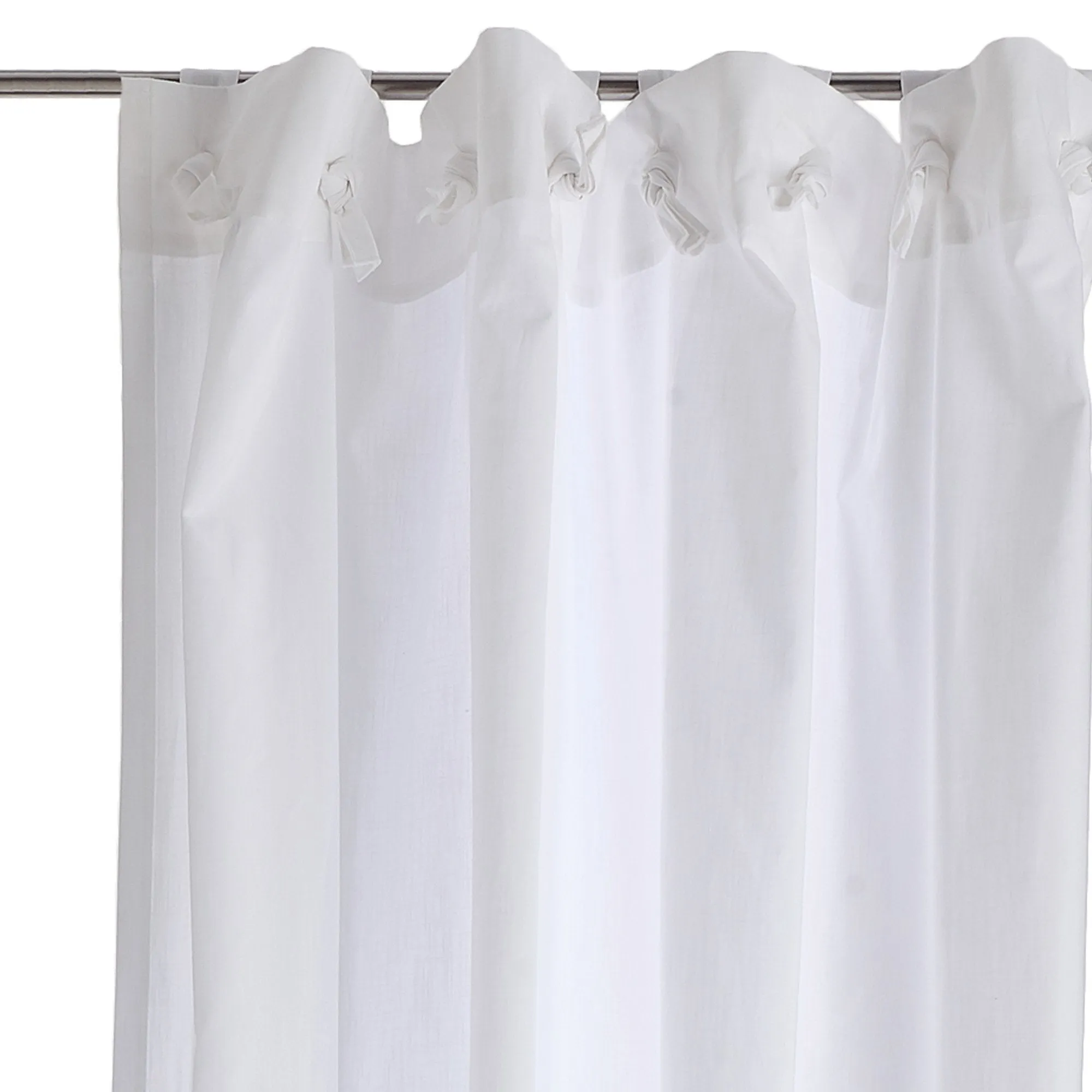 Maninho cotton curtain [White]