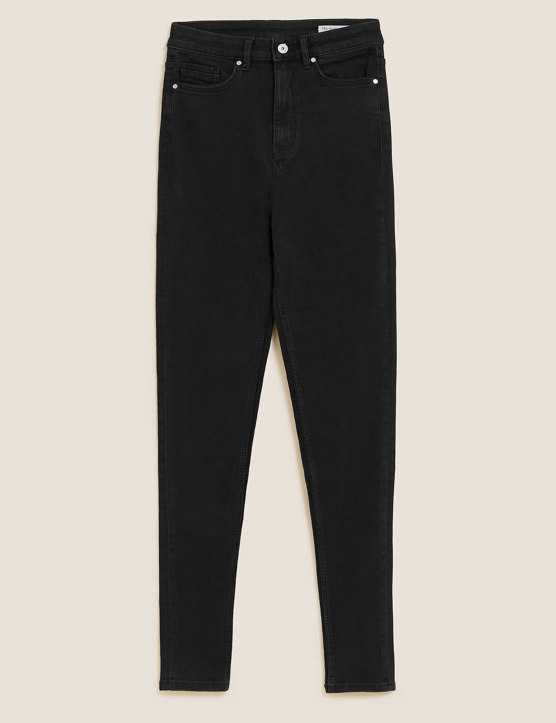 Marks & Spencer Ivy Supersoft High Waist Skinny Jeans, Black