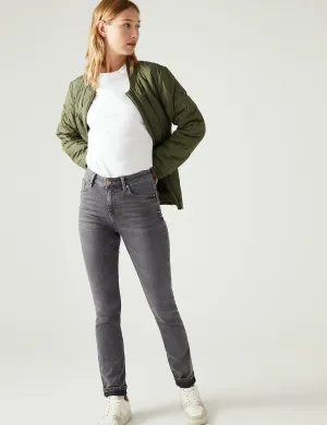 Marks & Spencer Lily Slim Stretch Jeans, Gray