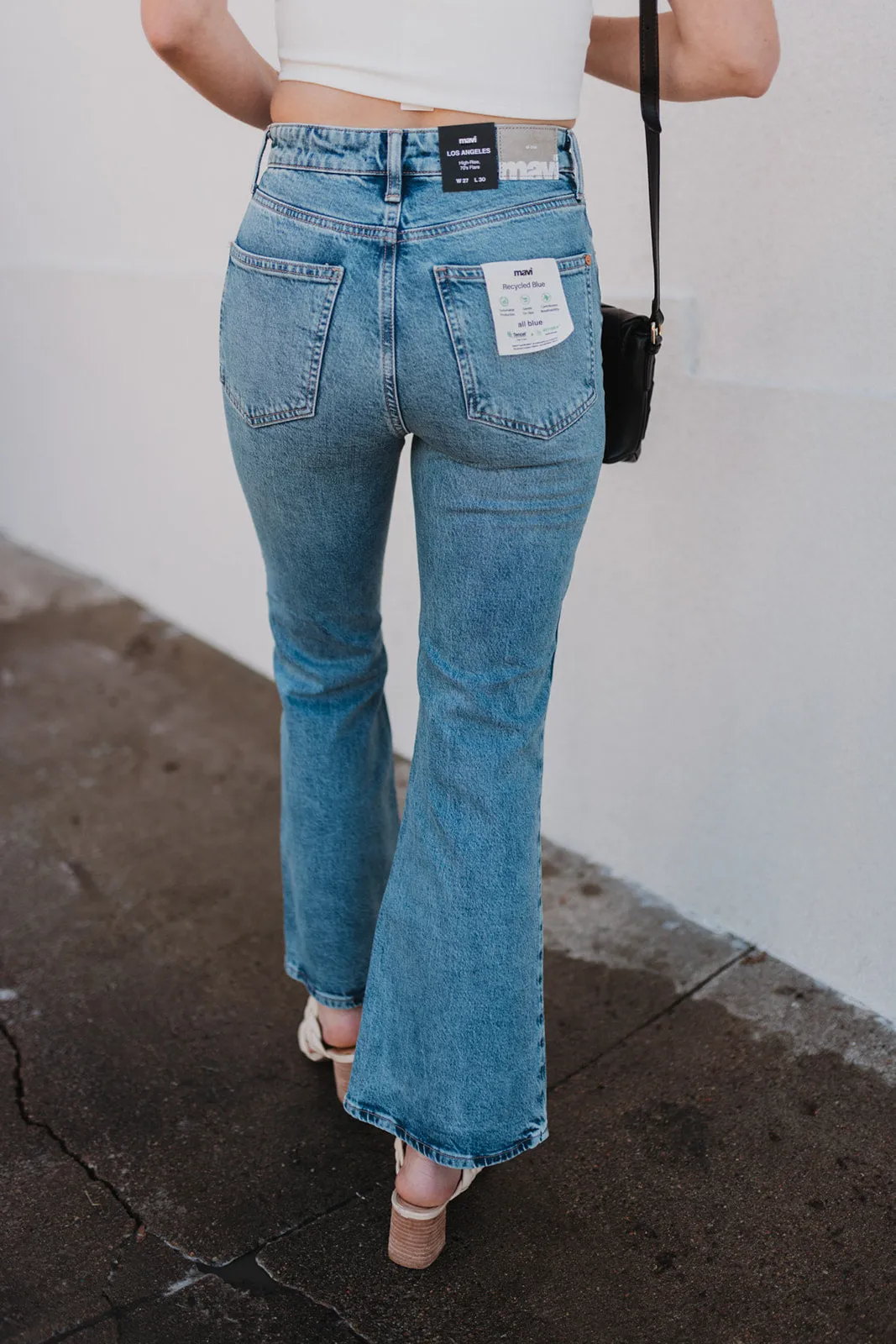 Mavi Los Angeles High Rise 70's Flare Jean