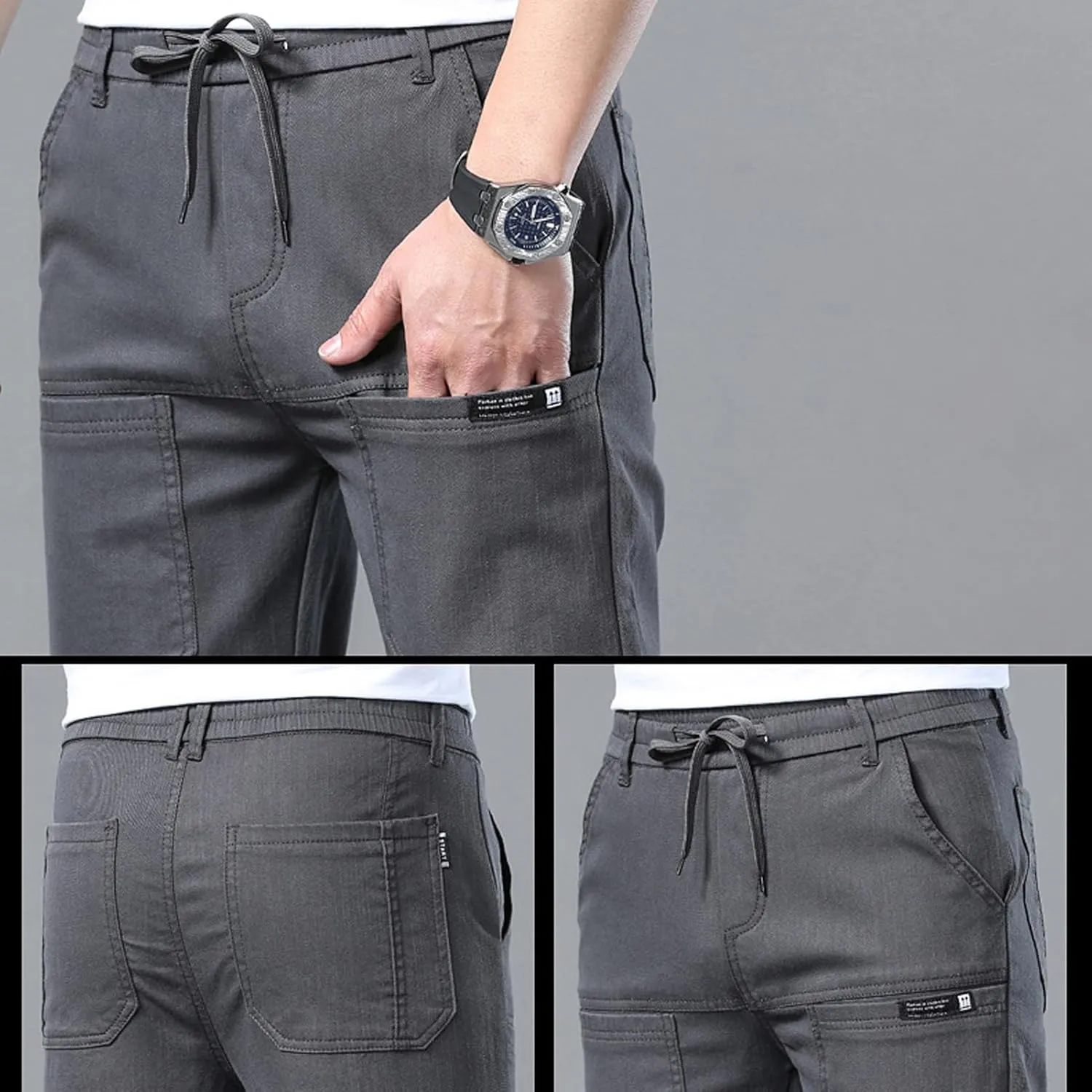Mencomfy Cargo Pants, Mencomfy - High Stretch Multi-Pocket Durable Cargo Pants Men's, Multipants for Men