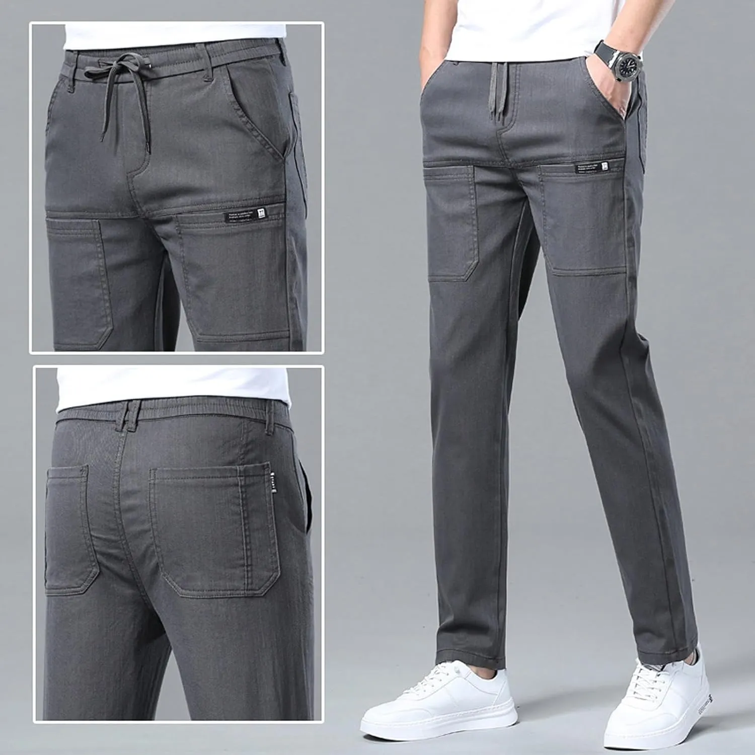 Mencomfy Cargo Pants, Mencomfy - High Stretch Multi-Pocket Durable Cargo Pants Men's, Multipants for Men