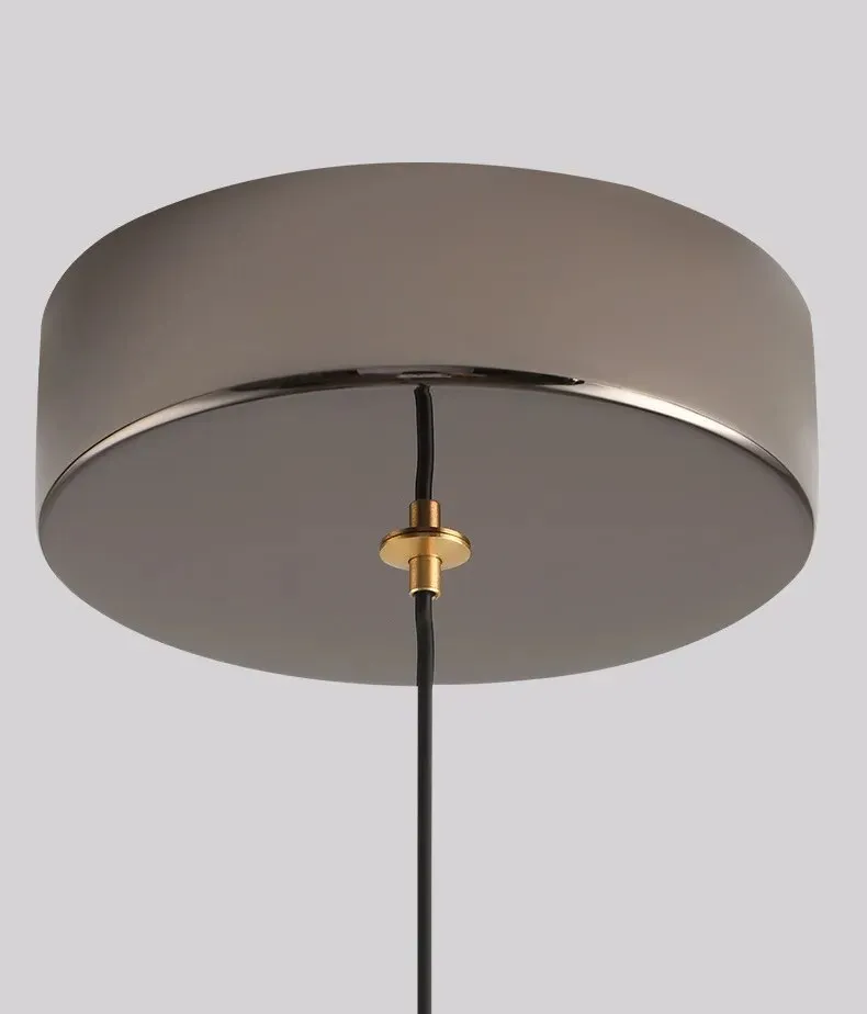 Nordic Modern and Minimalist Magic Bean 9 White Glass